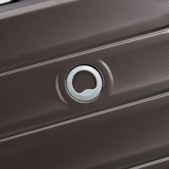 Delsey Paris Meteor 4 ruedas Carro de la cabina 55 cm con pliegue de expansión