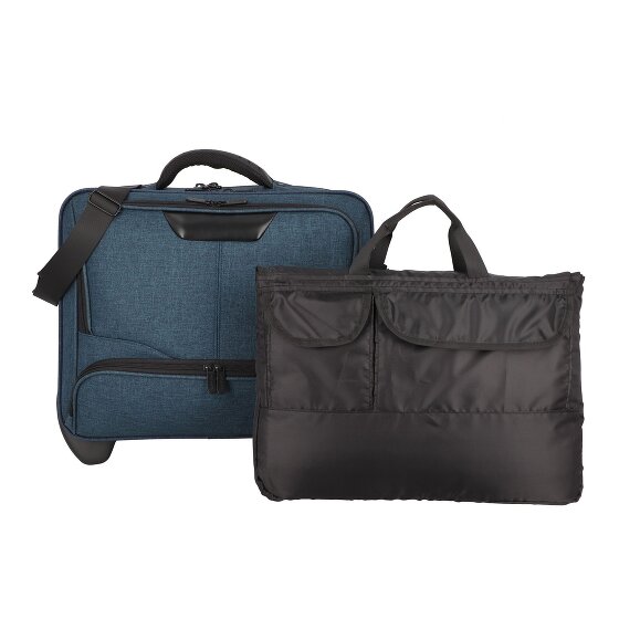 Dermata 2 ruedas Carrito de negocios 46 cm Compartimento para el portátil