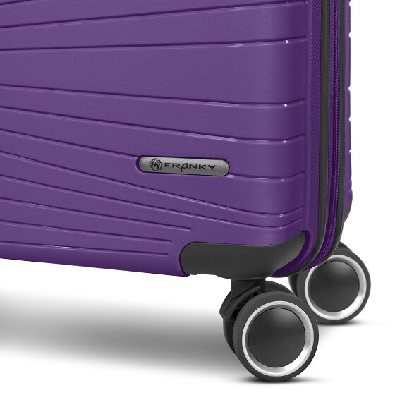 Franky Dallas 3.0 Trolley de 4 ruedas M 65 cm con plegado extensible
