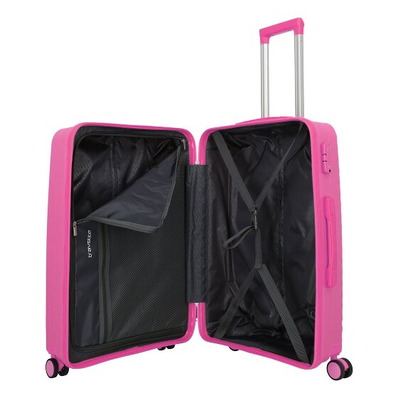 Travelite Pacific 4 ruedas Set de maletas 3 piezas
