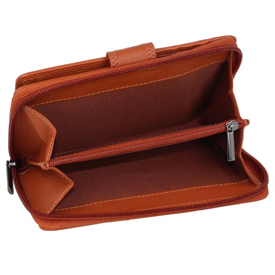 mano Billetera de cuero Donna Giulia 10,5 cm