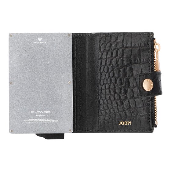 Joop! Coccodrillo C-Four Cartera Protección RFID Piel 10.5 cm