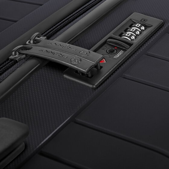 Franky Juego de maletas Dallas 3.0 de 4 ruedas y 3 piezas con pliegue elástico