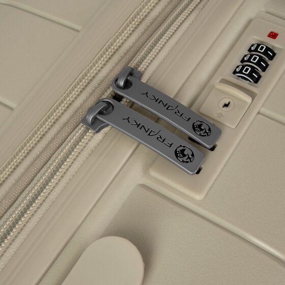 Franky London 4 ruedas Juego de maletas 3 piezas con pliegue de expansión