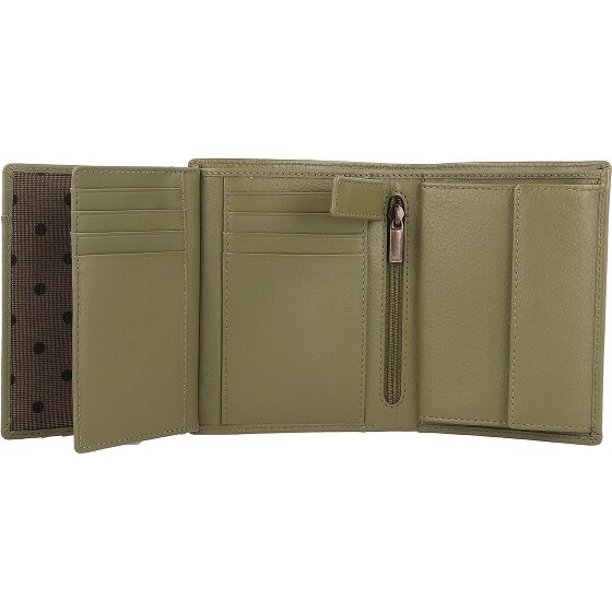 Esquire Billetera de cuero RFID Perú 9,5 cm