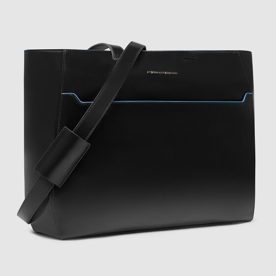 Piquadro Blue Square Bolsa de compras Piel 40 cm