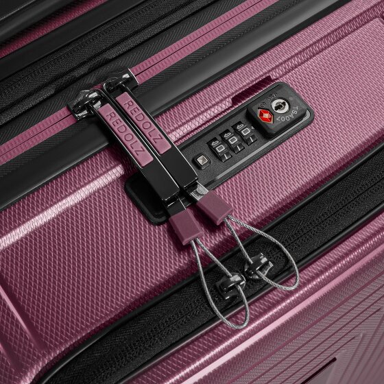 Redolz Essentials 14 4 ruedas Trolley de cabina S 55 cm Compartimento para laptop Con fuelle expandible