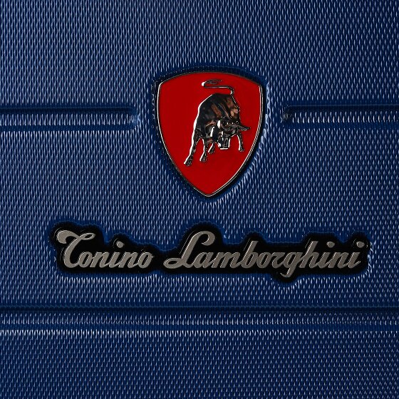 Tonino Lamborghini Trolley Milano de 4 ruedas XL 83 cm tamaño especial con pliegue extensible