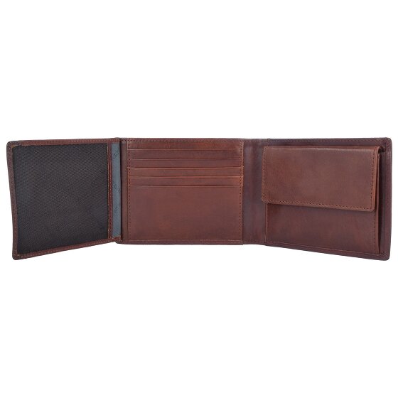 Braun Büffel Cartera Arezzo Piel RFID 12,5 cm