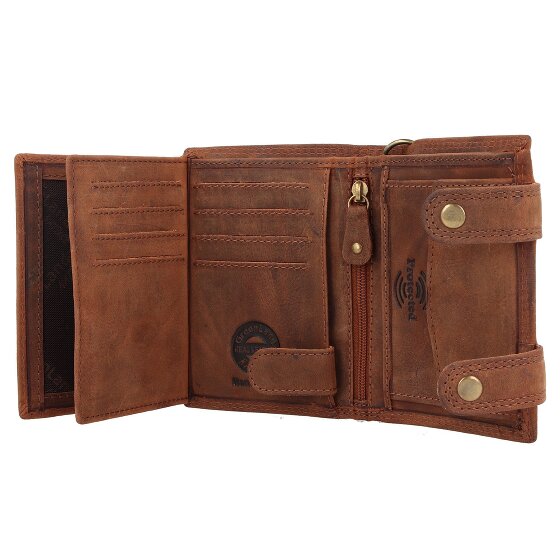 Greenland Nature Billetera Montenegro de cuero RFID 9 cm