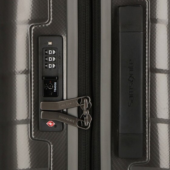 Samsonite Attrix 4 ruedas Carro de la cabina 55 cm con pliegue de expansión
