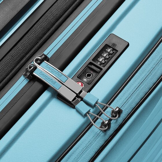 Bergpfeil Travel 4 ruedas Carro de la cabina 55 cm Compartimento para el portátil con pliegue de expansión