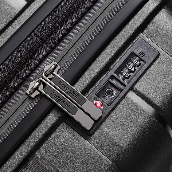 Bergpfeil Trolley de viaje de 4 ruedas M 66 cm con pliegue de expansión