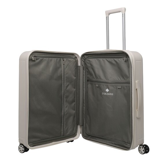 Travelite Panello 4 ruedas Carrito M 65 cm con pliegue de expansión