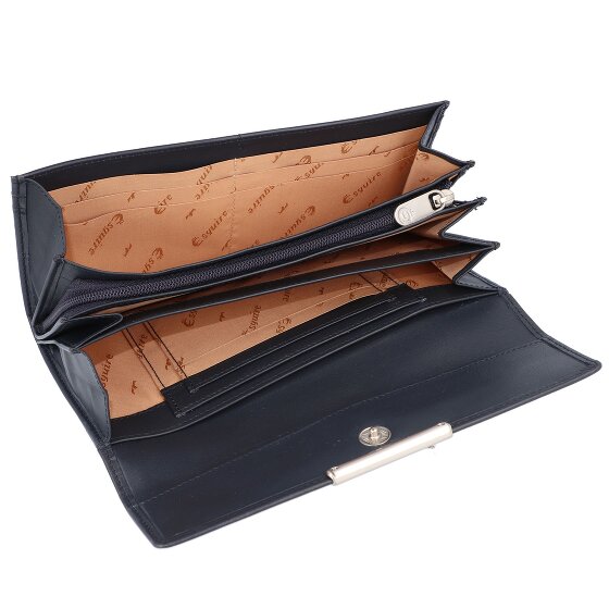 Esquire Cartera Helena de cuero 18 cm