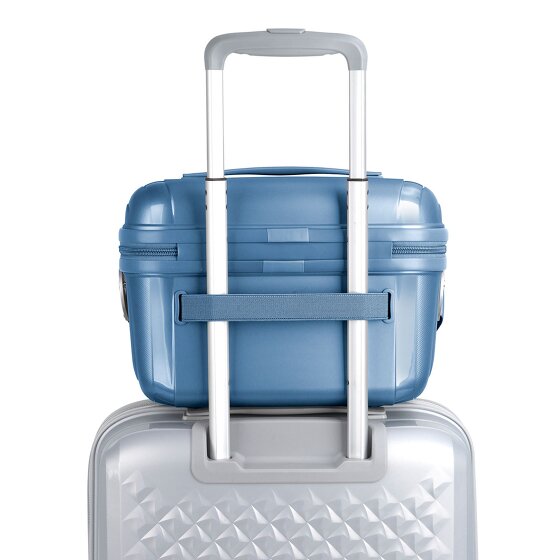 Gabol Queens 4 ruedas Juego de maletas 4 piezas con pliegue de expansión