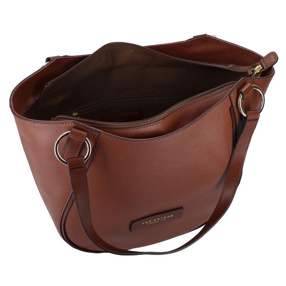 The Bridge Domitilla Bolsa de compras Piel 28 cm