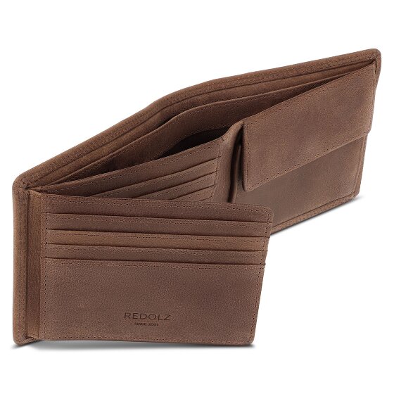 Redolz Cartera Essentials QF de piel RFID 12 cm