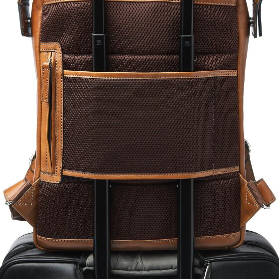 Castelijn & Beerens Laurens Mochila de día Protección RFID Piel 41 cm Compartimento para el portátil