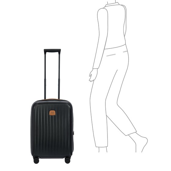 Bric's Taormina 4 ruedas Carrito S 57 cm con pliegue de expansión