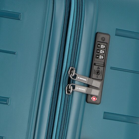 Polestream Strz by Asteroid 4 ruedas Carrito L 74 cm con pliegue de expansión