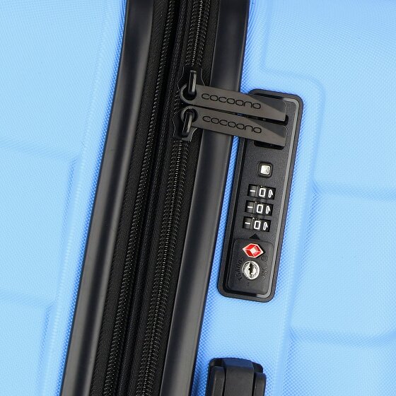 Cocoono Larnaka 4 ruedas Juego de maletas 3 piezas con pliegue de expansión