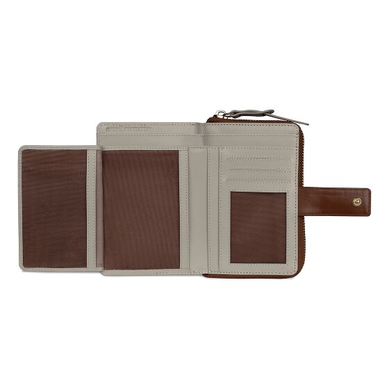 bugatti Viola Cartera Protección RFID Piel 14 cm