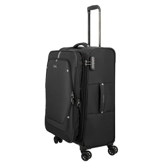 Travelite Umbria 4 ruedas Juego de maletas 3 piezas con pliegue de expansión