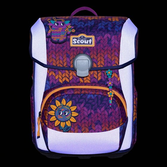 Scout Neo Exklusiv Superflash Juego de mochilas escolares 4 piezas