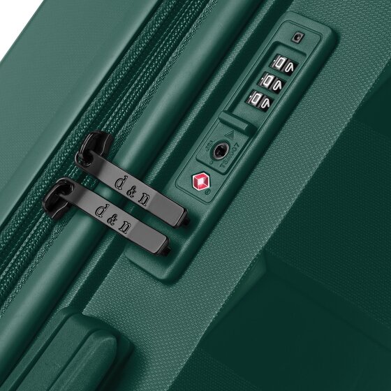 d&n South Dakota 4 ruedas Carro de la cabina S 55 cm con pliegue de expansión