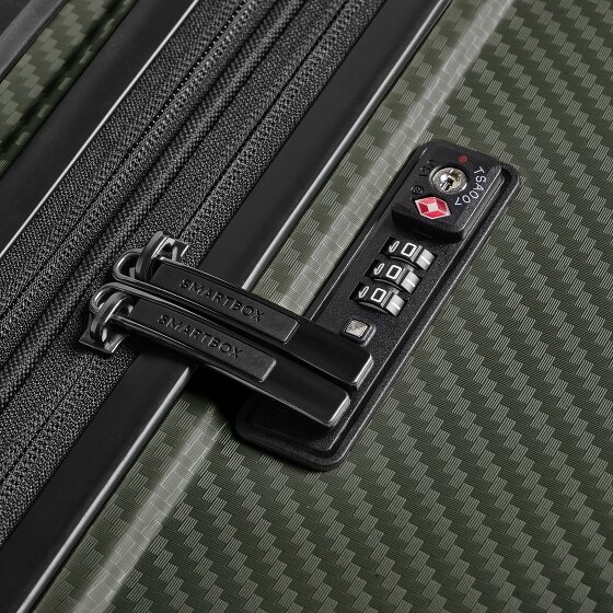 Smartbox Edition 01 4 ruedas Carro de la cabina 55 cm con pliegue de expansión