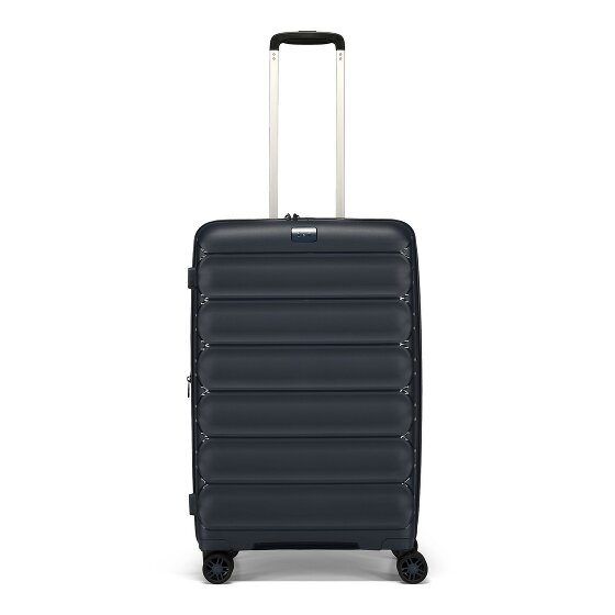 d&n Travel Line 4700 4 ruedas Juego de maletas 3 piezas con pliegue de expansión