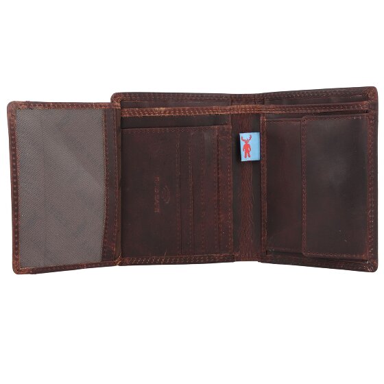 Jack Kinsky Monterey Cartera Protección RFID Piel 9.5 cm