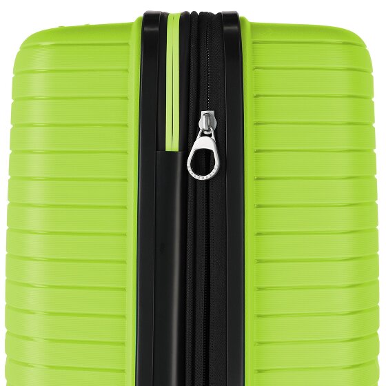 Travelite Orbita 4 ruedas Juego de maletas 3 piezas con pliegue de expansión