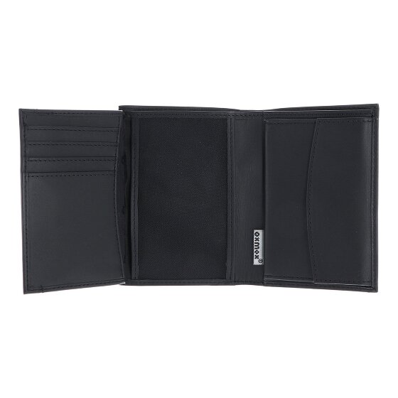 oxmox Leather Cartera Bloqueo RFID Piel natural 13 cm