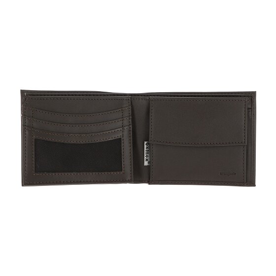 oxmox Leather Cartera Bloqueo RFID Piel natural 10 cm