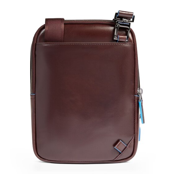 Piquadro Blue Square Bolsa de hombro Mini Bag Piel 17 cm