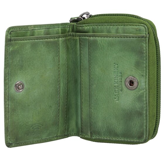 Jack Kinsky Cartera Nelson de cuero RFID 11 cm