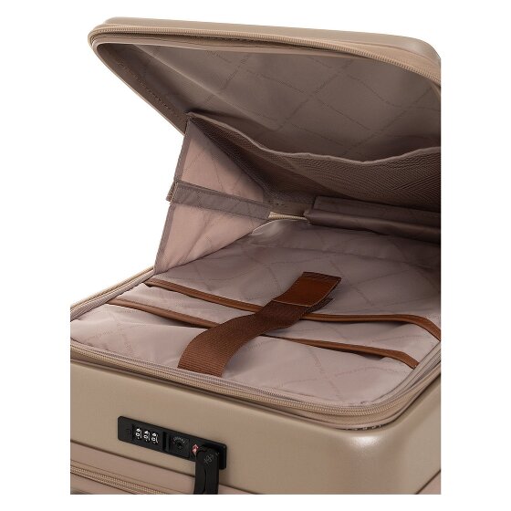The Chesterfield Brand Zuna 4 ruedas Carro de la cabina S 55 cm Compartimento para el portátil