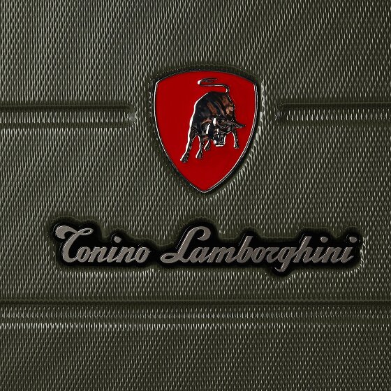 Tonino Lamborghini Tonino Lamborghini Milano Trolley 3-SET con pliegue extensible y Maleta XL