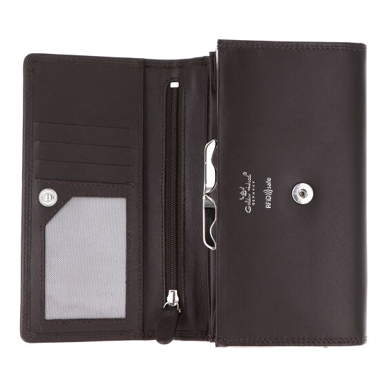 Golden Head Polo Cartera Bloqueo RFID Piel natural 17 cm