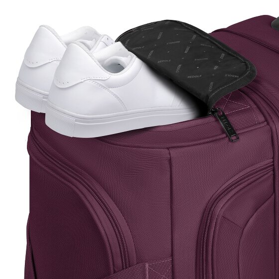 Redolz Bolsa de viaje Duffle Essentials de 2 ruedas 55 cm M con solapa de expansión