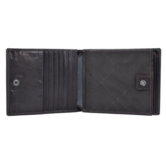 Braun Büffel Billetera Arezzo Piel RFID 12 cm
