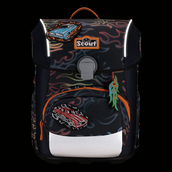 Scout Neo Exklusiv Safety Light Juego de mochilas escolares 5 piezas