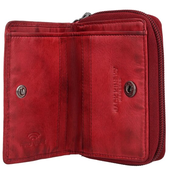 Jack Kinsky Cartera Nelson de cuero RFID 11 cm