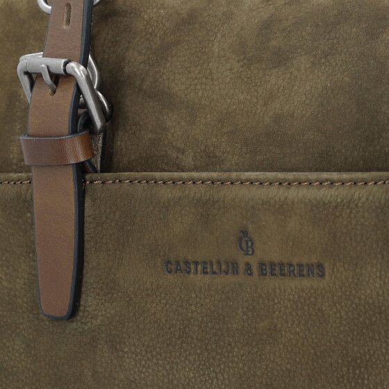 Castelijn & Beerens Nubuck Bolsa de hombro Piel 40 cm Compartimento para el portátil
