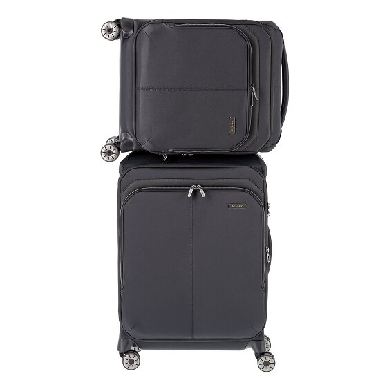 Travelite Priima 4 ruedas Carro de la cabina 55 cm con pliegue de expansión