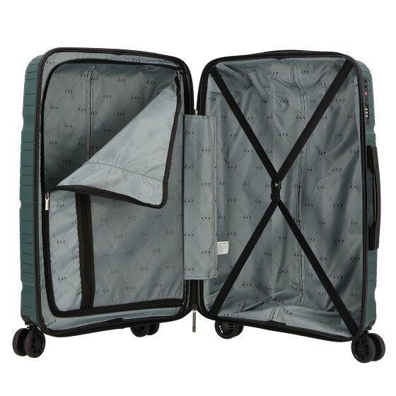 d&n Travel Line 4300 4 ruedas Juego de maletas 3 piezas