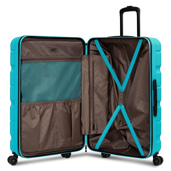 Franky Munich 4.0 4 ruedas Carrito L 76 cm con pliegue de expansión