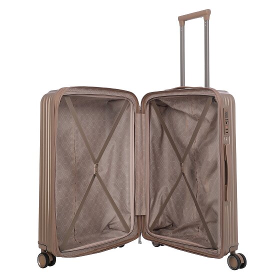 Travelite Paros 4 ruedas Carrito 65 cm